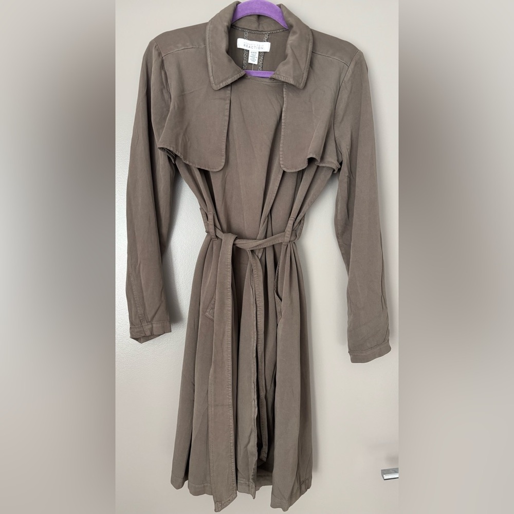 Kenneth Cole Reaction Trench, Size M, Olive